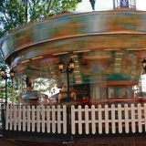 Carousel at Linnamki amusement park