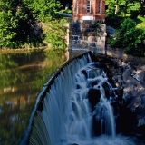 Waterfall at Vanhankaupunginkoski