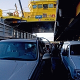 The ferry between Parainen and Nauvo