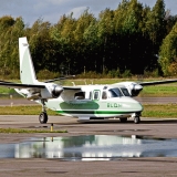 Rockwell 690A Turbo Commander (OH-UTI), owned by FM-Kartta Oy