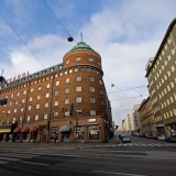 Intersection of Hmeentie and Toinen linja streets