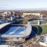 Pohjoisnkym stadionin tornista