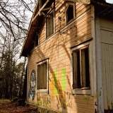 Abandoned house at Kruunuvuori