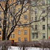 Apartment buildings at Vuorimiehenpuisto