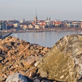 Artificial hill at Hernesaari