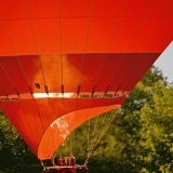 Warming up a hot-air balloon