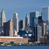 Skyscrapers in lower Manhattan