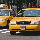 Cabs on 5th avenue