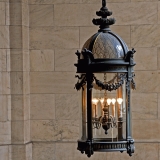 Chandelier at the New York public library