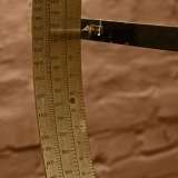 A scale at Verla cardboard factory