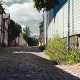 Vuorikatu street in Porvoo old town