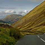 A road at Lake District