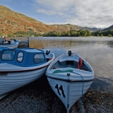 Veneit Ullswaterin rannalla