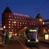 Tram 7A arriving to Hakaniemi