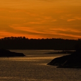 Ryssnsaari, Valkosaari beacon and the morning glow