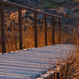 Stairs on a brem