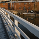 The bridge connecting Susisaasi and Iso Mustasaari islands