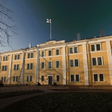 The main building of the Finnish naval academy