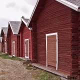 Timber huts