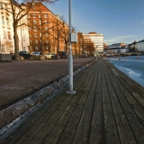 The jetty at Pitknsillanranta