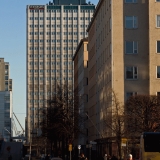 A view from Hakaniemi square to Merihaka district