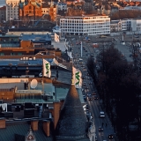 Pohjoisesplanadi seen from Hotelli Torni roof terrace