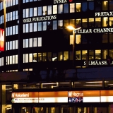 Entrance to Hakaniemi metro station in front of Ympyrtalo