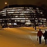 Ympyrtalo building from Tokoinranta