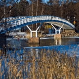 Bridge over Laukkaniemensalmi between Kaskisaari and Lauttasaari