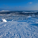 Ruka fell, Valtavaara and Vuosselijrvi in the background