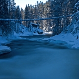 Myllykoski rapids in Kitkajoki river in Kuusamo