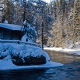 Myllykoski rapids in Kitkajoki river in Kuusamo