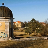 Ursa observatory at the top of the hill at Kaivopuisto