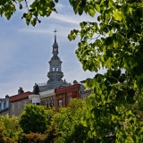 A view from a park in Qubec