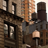 Rooftop water tanks