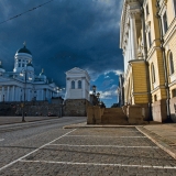 Helsinki cathedral and Government palace