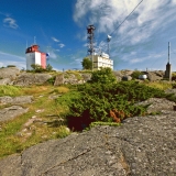 Ut lighthouse and pilot station