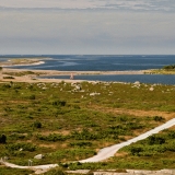 View from Hgberget to the west