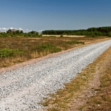 The only drivable road at Jurmo