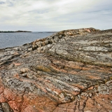 Glacially abradett rock at Moringharu