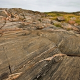 Glacially abradett rock at Moringharu