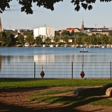 View from Tokoinranta over Elintarhanlahti to Tl