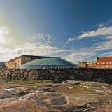 The dome of the Temppeliaukio church