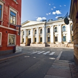 Intersection of Helenankatu and Aleksanterinkatu