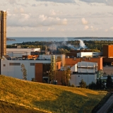 Paulig coffee roastery at Vuosaari port