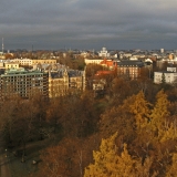 View over Kaivopuisto park to the north