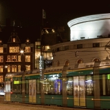 Tram 3B on Mannerheimintie in front of the swedish theatre