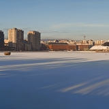 Merihaka and Sompasaari seen from Tervasaari