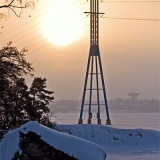 View from Rajasaari towards Lauttasaari