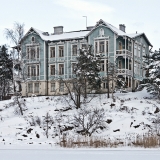 The Blue villa at Linnunlaulu